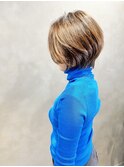 大人美人ショートボブ