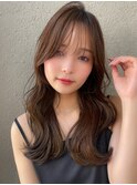 レイヤーカット/ミディアムヘア/レイヤースタイル/韓国レイヤー