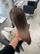 キング 高槻(K!ng)&nbsp;縮毛矯正髪質改善ハイライトレイヤーカット高槻美容室エクステ