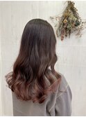 20代30代ブリーチなし大人可愛いゆるふわヌーディーカラー