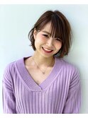 エアリーボブスタイル