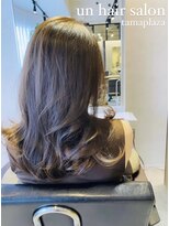 アン たまプラーザ(un) Jカールミディアム/イルミナカラー/髪質改善オージュア