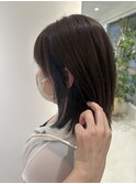 インナーカラー＊ネイビーブルー＊綱島美容室