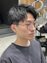 フォンド 津田沼(fond.)&nbsp;スペインカール/スパイキーショート/ブルーブラック/津田沼