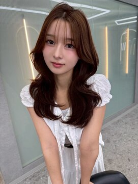 ボタン ハカタ(VOTAN hakata) ブラウンカラー/韓国レイヤー/博多美容室