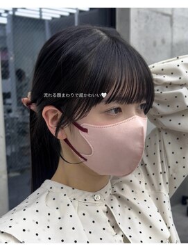 ビューブルー 亀戸錦糸町(VIEW BLUE) 美髪シアーカラーピンクブラウンショートカット切りっぱなしボブ