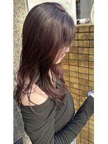 オアシス 表参道(OASIS) 似合わせレイヤーカット+ラベンダーブラウン