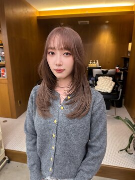 (髪質改善/レイヤーカット/インナーカラー/ケアブリーチ/韓国）