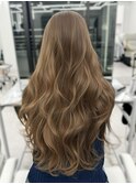 韓国ヘア 2wayバング レイヤーカット くびれヘア 顔周り