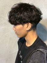 ニアウ 高崎店(Niau)&nbsp;MEN’S HAIR/シャドウパーマ/刈り上げセンターパート/群馬高崎