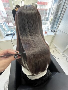 【マーシュ髪質改善】ツヤ髪×ダークヘアカラー