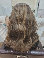 フラワー 西明石(flower) ロングゆる巻き仕上げ