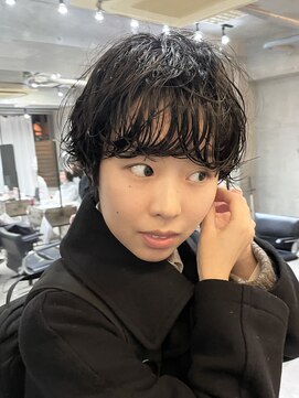 ナループロアボタン(Nalu pu loa BOTAN) 黒髪パーマ