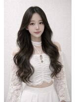 ユウキカガヤキ(YUUKI KAGAYAKI) 姫路 レイヤーカット ロング ハッシュカット