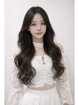 ユウキカガヤキ(YUUKI KAGAYAKI) 姫路 レイヤーカット ロング ハッシュカット