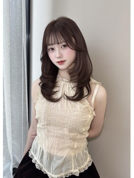 ボタン テンジン(VOTAN tenjin) 【votan ayana】ダークブラウン/レイヤーカット