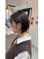ウック(wooc)&nbsp;丸みのぱっつん系ボブ