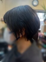 男&女のヘアーサロンF ショートグラデーションボブ