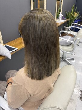 ユニティ 小田急相模原店 艶まとまりストレート【橋本/髪質改善】
