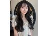 【Aya指名/平日限定】似合わせカット+透明感カラー+Refa炭酸サービス