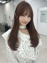 ユーフォリア 青山(Euphoria)&nbsp;ローレイヤー＊レイヤーカット＊マロンベージュ＊担当ami