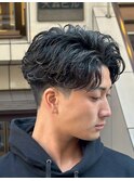 ウェーブパーマ