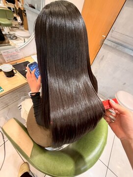 アース モード 新小岩店(EARTH/M) 極艶縮毛矯正×ロング