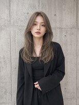 ピース バイ シータ(PEACE by CITA) 【アキヒロ】韓国ハッシュレイヤー透明感ミルクティーグレージュ