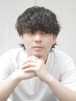 メンズフィール 南森町(MENS FEEL)&nbsp;波巻きツイストスパイラル/リバースセンターパート/南森町