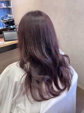 プリンプ トータルビューティ(PRIMP.total beauty) ラベンダーカラー レイヤーカット ラベンダーピンク