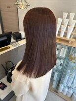 リッツ 岡崎緑ヶ丘店(Ritz)&nbsp;髪質改善_地毛風ストレート_艶カラー_R81013