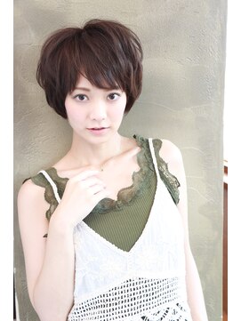 ネオリーブクレア 綱島店(Neolive Krea) 小顔カット 似合わせカット 簡単スタイリング　ひし形シルエット