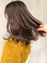 アイティー バイ アルバム 中野店(IT by ALBUM)&nbsp;グレージュロング_厚めバングローライトスリークボブ_ba278884