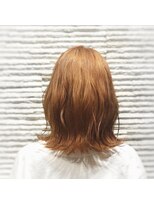 ビス リアン 川口店(Vis lien)&nbsp;大人かわいい☆前下がりボブ×透明感ベージュ/毛先パーマ/小顔