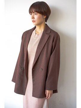 ヘアメイク エイト キリシマ(hair make No.8 kirishima) 《hair make No.8・中村》丸みマッシュショート