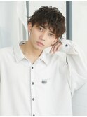 【AUBE HAIR】ソフトツーブロックマッシュ