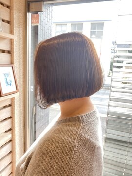 サロンドカスティーロ(salon de castillo) まとまるボブ☆20代30代40代50代人気丸みショート＿御器所