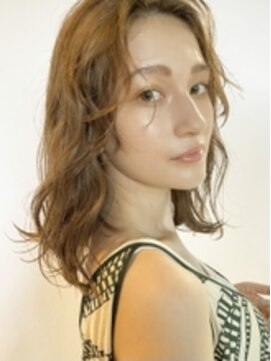 パーク(PARK) 【PARK】ニュアンスカール×鎖骨ミディ