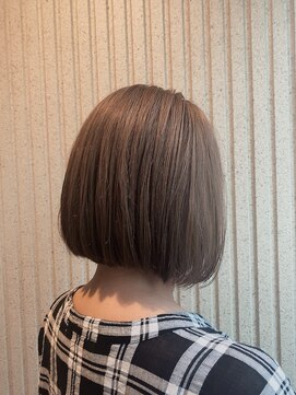 エイトタマプラ たまプラーザ店(EIGHT tamapla) 【EIGHTたまプラ】デザインカラー_切りっぱなしボブ