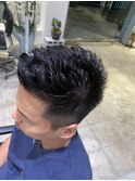 ショートのワンカールパーマ