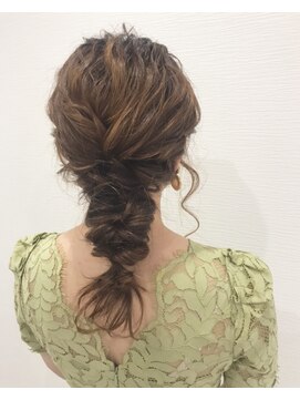 アメリエギャルソン 岩槻店(amelie et garcon) お呼ばれ編み下ろし