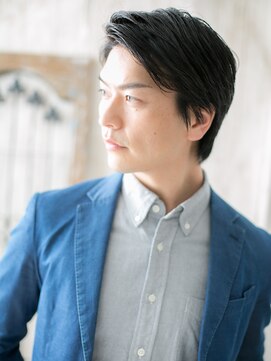 トニーアンドガイメン ホテル京阪仙台店(TONI&GUY MEN) アレンジ自在♪七三アップバングショートa