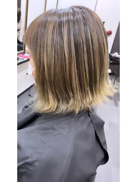 アウラシザーワークス(Aura scissors works) バレイヤージュ