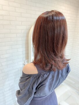 マーリャヘアー(mallia hair) くびれ外ハネセミロング