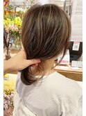 ざっくり結んでも可愛いハイライト