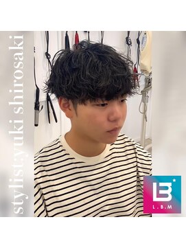 レジット メンズ ヘアサロン(LEGIT MEN's HAIR SALON) 波巻きパーマ