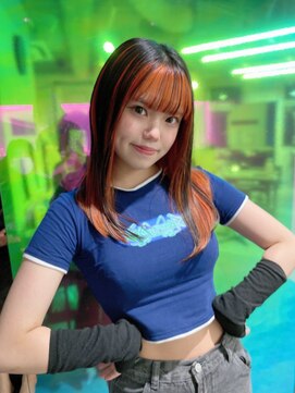 ユーフォリア 渋谷グランデ(Euphoria SHIBUYA GRANDE) inner orange × black