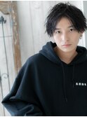 爽やかこなれヘアモテ髪ヘムライトミックスパーマE
