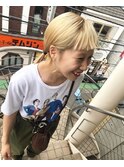 Ayato/セクションカラー/グラデーションカラー/ペールベージュ