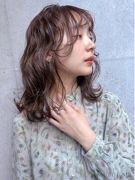 オーブ ヘアー ルビー 御所野店(AUBE HAIR ruby) 20代・30代_パーマ風巻きスタイル